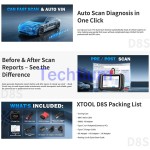 XTOOL D8S  Car Diagnostic Tools All System 38+ Functions